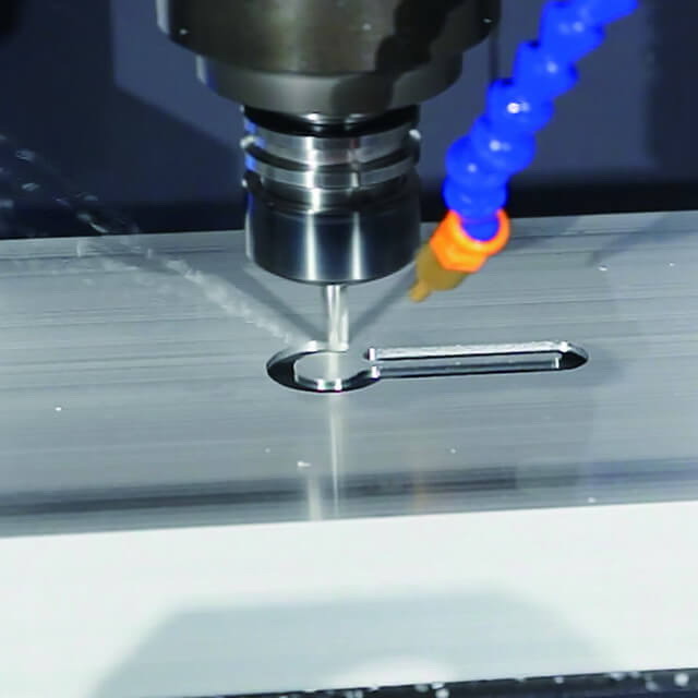 3 axis cnc machining center milling operation