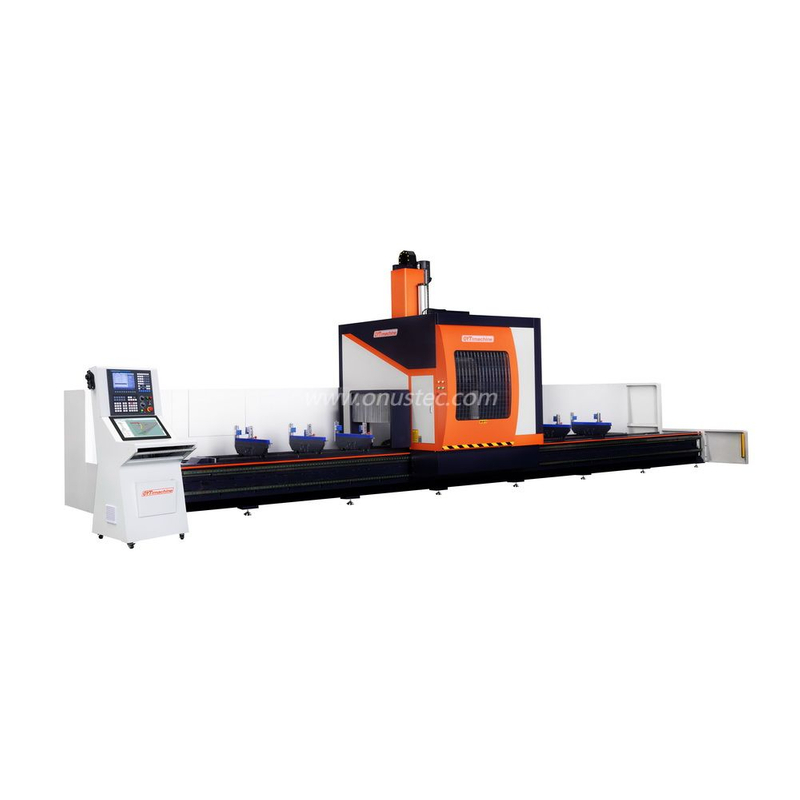 5-Axis Aluminum CNC Profile Machining Center