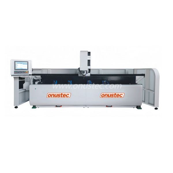 3+1 Axis Doors and Windows CNC Profile Machining Center