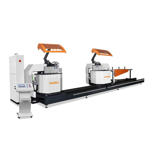 Large 5-Axis Aluminum Facade Curtain Wall CNC Double Mitre Saw