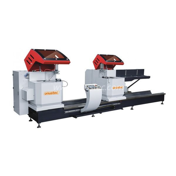 Large High Precision Aluminum CNC Double Mitre Saw
