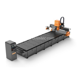 4-Axis Twin Spindle Aluminum Panel CNC Router Machining Center