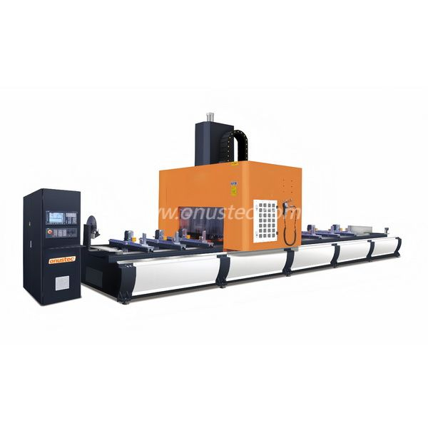 5-Axis Aluminium Facade Curtain Wall CNC Profile Machining Center
