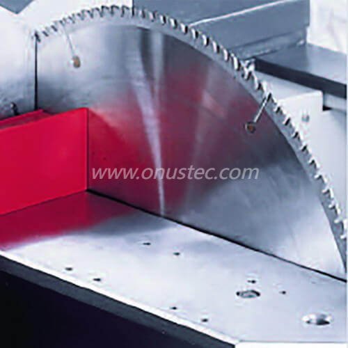 Large High Precision Aluminum CNC Double Mitre Saw