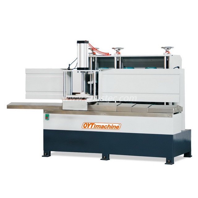 6 Blades Aluminium Curtain Wall End Milling Machine