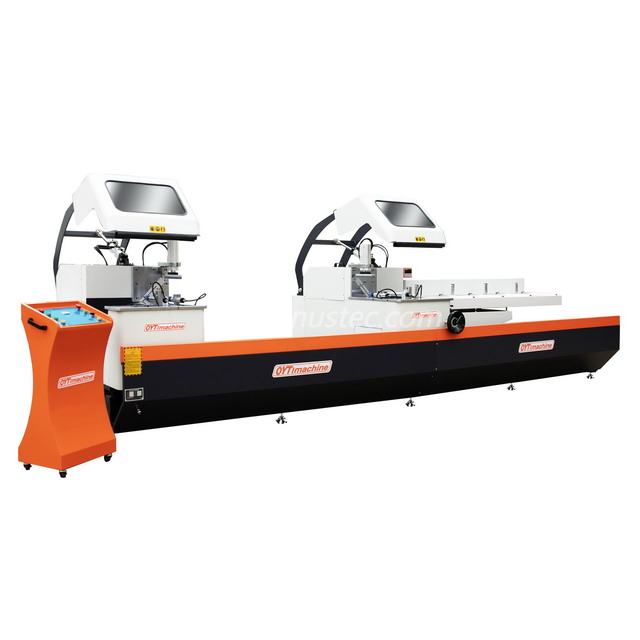 45 Degree Large Digital Display Double Mitre Saw for Aluminium Windows 