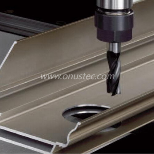 3+1 Axis Aluminium Profile CNC Copy Router Machining Center