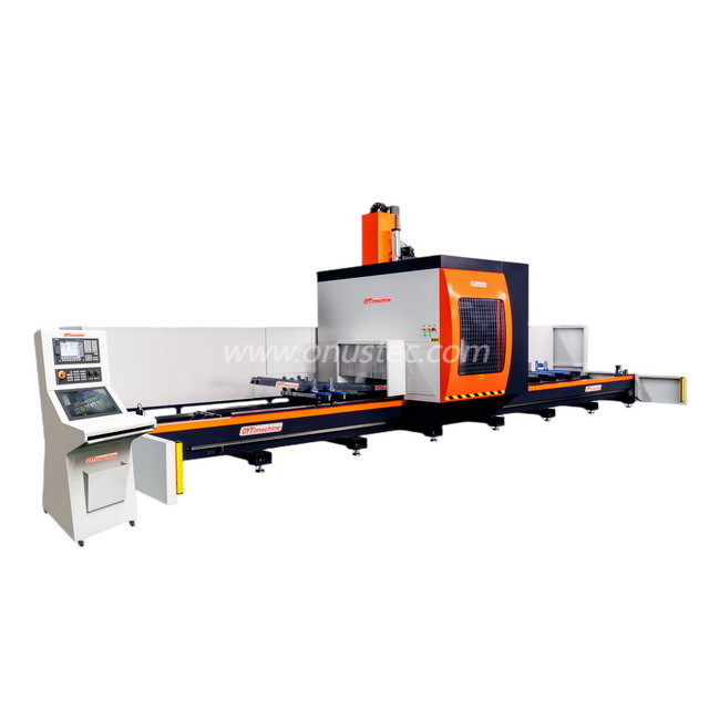 5-Axis Aluminium Facade Curtain Wall CNC Profile Machining Center