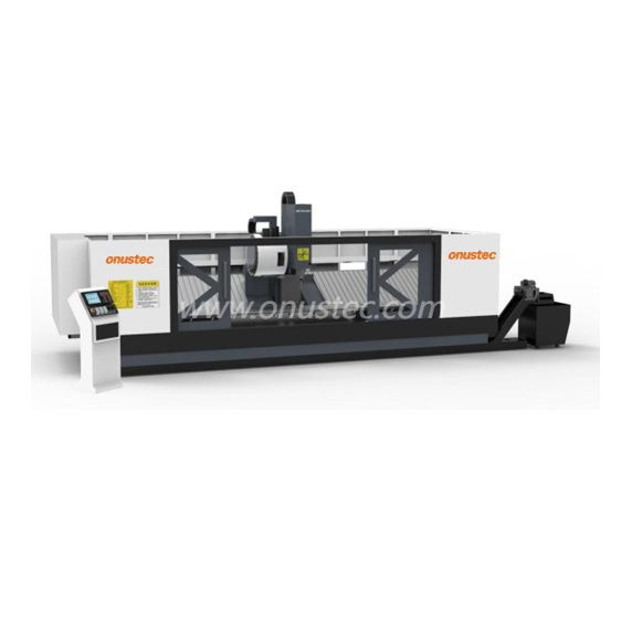 3-Axis BT40 Heavy Duty CNC Profile Machining Center