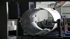 How does the machining center work?