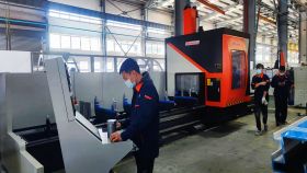 Does the profile machining center require routine maintenance