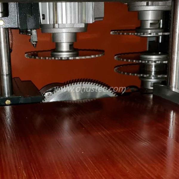 5 Blades Aluminium Curtain Wall End Milling Machine