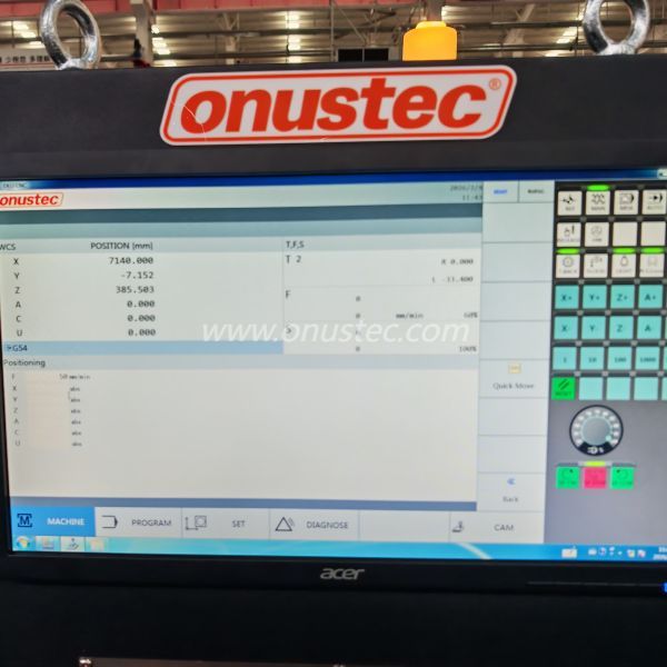 3-Axis Gantry CNC Profile Machining Center